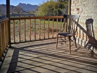 The chair sits peacefully with a grand view, witness to the tragedies of flood, Indian attacks, and disease.  Harsh pioneer life in Grafton, UT. The chair sits peacefully with a grand view, witness to the tragedies of flood, Indian attacks, and disease.  Harsh pioneer life in Grafton, UT.