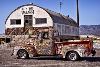 Laundramat in Tecopa Hot Springs