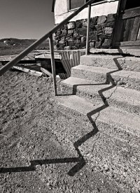 Laundramat handrail